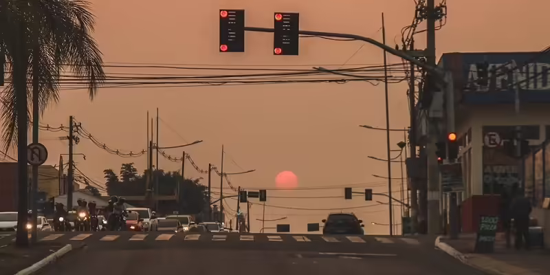 Governo do Acre suspende aulas presenciais devido à piora na qualidade do ar nesta sexta-feira