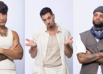 Cauê Fantin, Sacha Bali e Zaac estão na terceira Roça de A Fazenda 16