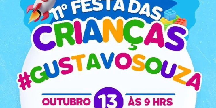 Festa das Crianças Gustavo Souza chega à 11ª edição e pede apoio da comunidade
