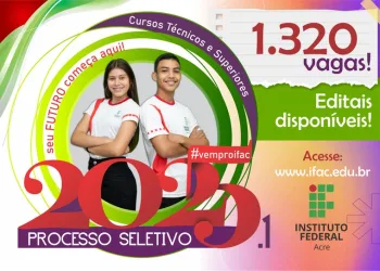 Ifac oferece mais de mil vagas para cursos técnicos e superiores em todo Acre; confira