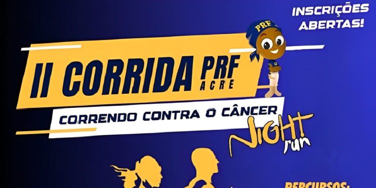 Correndo contra o Câncer: PRF Acre realiza corrida solidária para combate ao câncer infantil