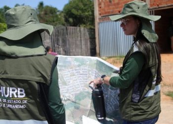 Terrenos ocupados irregularmente no bairro Cidade do Povo passam por reintegração de posse, após ordem judicial