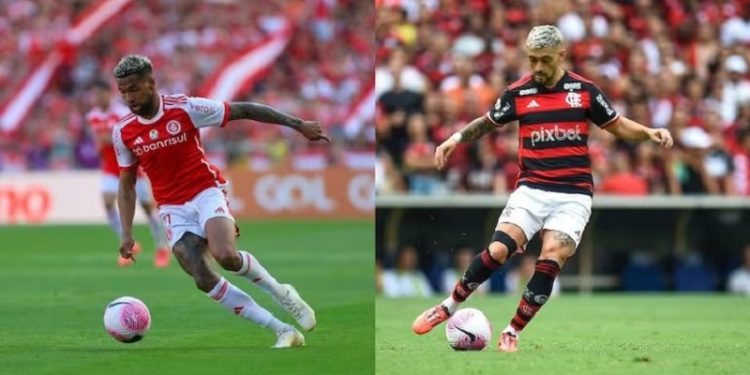 Internacional e Flamengo se enfrentam em jogo adiado que pode mudar configuração do G4
