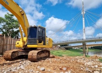 Obras de recuperação da Passarela Joaquim Macedo são iniciadas