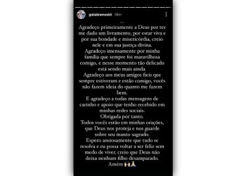 Miss Universo Rio Branco se pronuncia após denúncia de violência doméstica