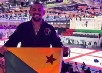 Acreano Wendell Barbosa é bicampeão mundial em jiu-jítsu em Abudhabi, nos Emirados Árabes Unidos