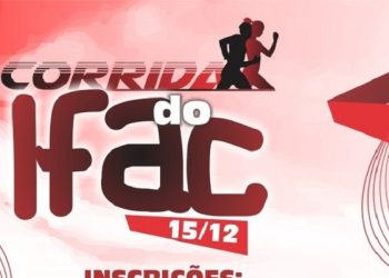 Em Rio Branco, 2ª corrida do Ifac acontece no dia 15 de dezembro
