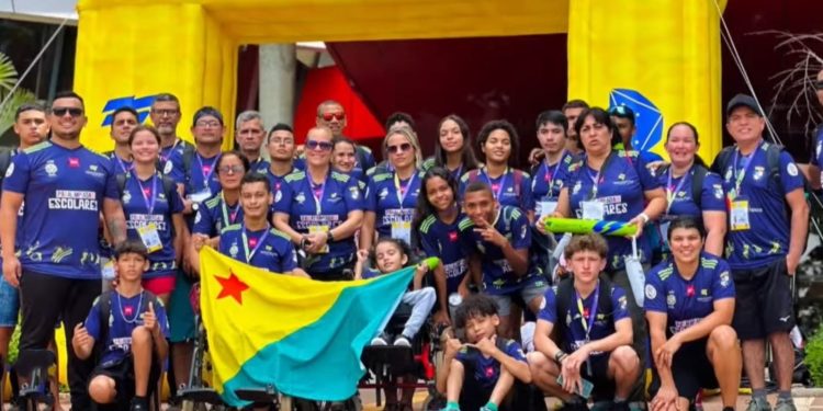 Atletas do Acre conquistam 10 medalhas nos Jogos Paralímpicos Escolares em São Paulo