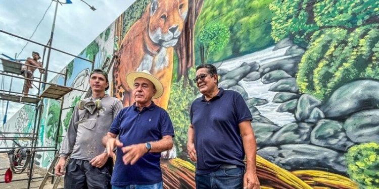 Prefeito prevê entrega do elevado da Dias Martins até 20 de dezembro e destaca integração artística na obra