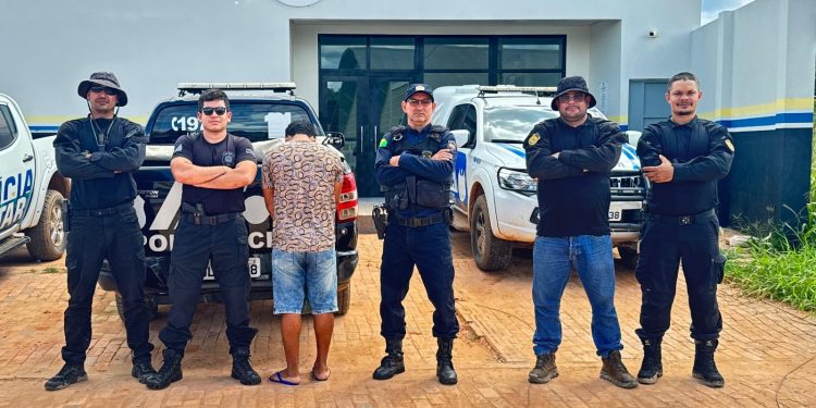 Suspeito de estupro é preso em ação conjunta das polícias Civil e Militar