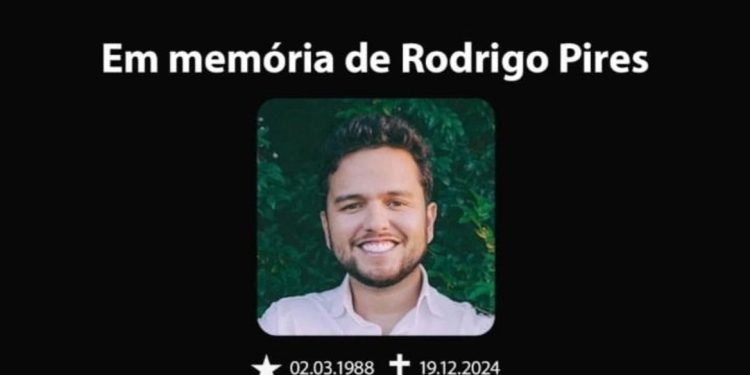 Velório de Rodrigo Pires acontece no cemitério Morada da Paz nesta sexta-feira