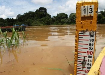 Nível do Rio Acre sobe mais de um metro em 24 horas e aciona plano de contingência