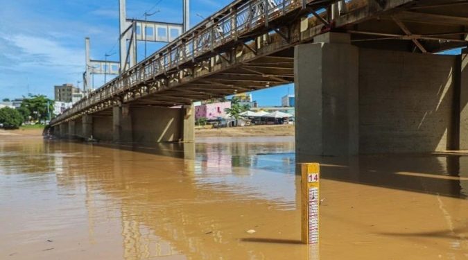 Monitoramento do nível do Rio Acre aponta queda após elevação constante