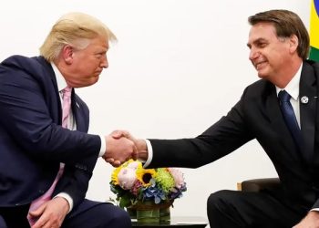 “Sopro de esperança para o mundo”, diz Bolsonaro sobre posse de Trump
