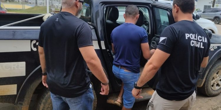 Suspeito de estupro de vulnerável em Sena Madureira é preso pela Polícia Civil