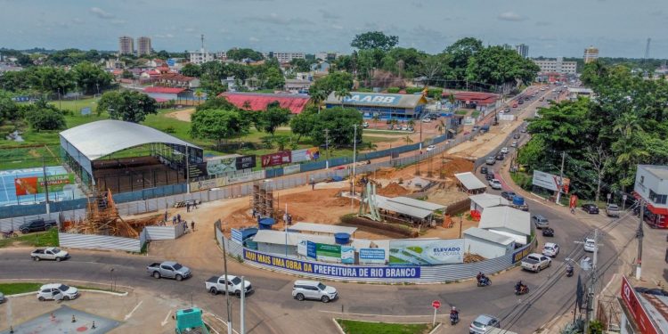 Prefeitura acelera obras para concluir segundo viaduto, batizado de Mamedio Bittar