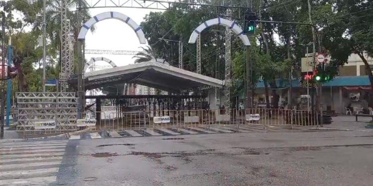 Avenida Getúlio Vargas, em Rio Branco, é interditada nesta segunda-feira (17)