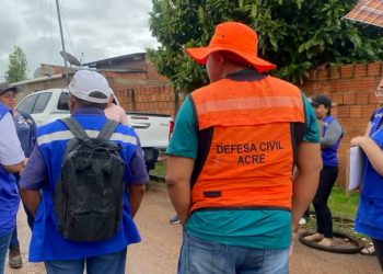 Volume de chuva registrado no fim de semana ultrapassa 40% da média esperada para o mês, diz Defesa Civil