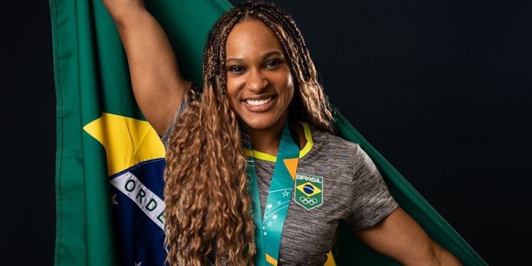 Rebeca Andrade é indicada ao Oscar do Esporte