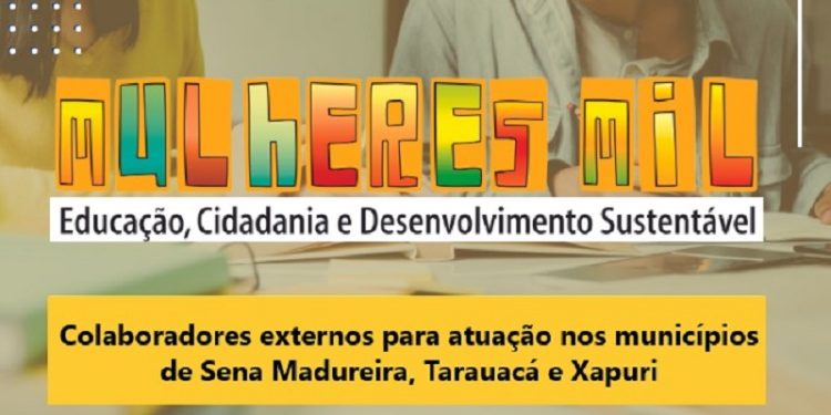 Prazo para inscrição de professores colaboradores externos é prorrogado pelo Programa Mulheres Mil