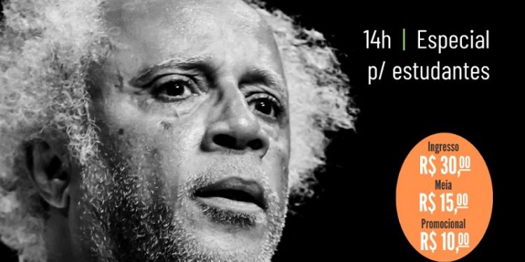 Espetáculo “Traga-me a Cabeça de Lima Barreto!” acontece nesta sexta-feira, na Usina de Arte João Donato