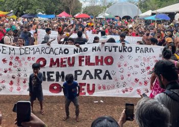 “É um grito coletivo”, diz acreano sobre luta indígena e resistência no ATL 2025