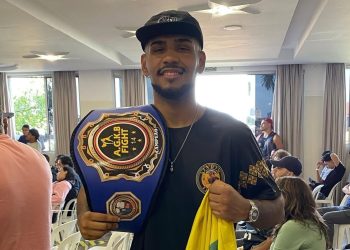 Vitória no Boxe! Acreano de Bujari conquistou cinturão no A.G.K.B Fight em São Paulo