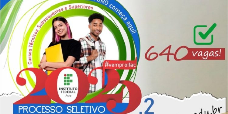Ifac oferta mais de 600 vagas em cursos técnicos e superiores
