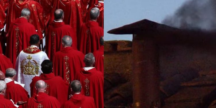 Fumaça preta no Vaticano: novo papa ainda não foi eleito no Conclave