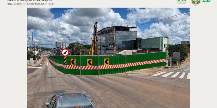 Interdição na Avenida Ceará começa segunda: obras do viaduto entram em nova fase