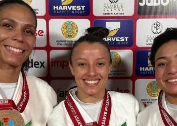 Brasileiras garantem três bronzes em 1º dia de Grand Slam de Judô