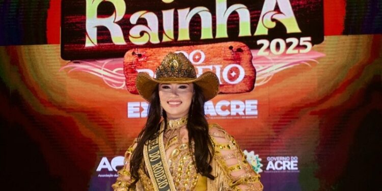 Camila Assunção é eleita Rainha do Rodeio da Expoacre 2025