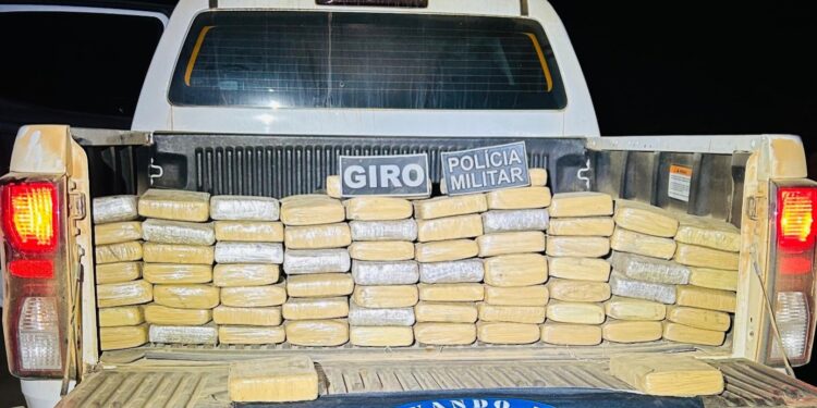 PM do Acre apreende 73 kg de droga em operação rural na Transacreana