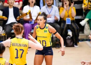 Liga das Nações de Vôlei: Brasil vence Polônia e assume vice-liderança