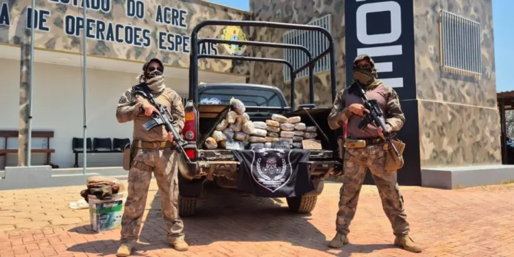 Policiais penais apreendem drogas e impedem entrada de ilícitos no presídio de Rio Branco