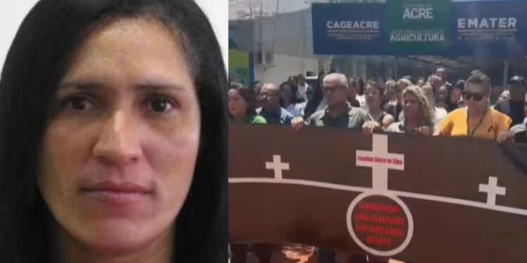 Manifestação em Rio Branco cobra justiça por feminicídio de Ivanilde Souza