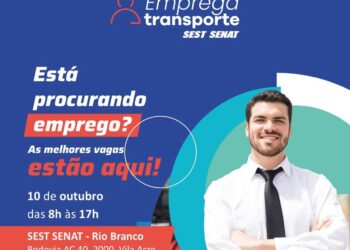 Feira Emprega Transporte oferece mais de 80 vagas e ações comunitárias no Sest Senat