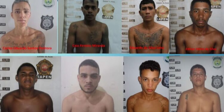 Oito presos fogem de presídio em Cruzeiro do Sul; quarta fuga em dois meses no Acre