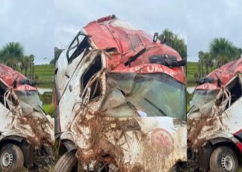 Sesacre garante apoio aos profissionais do Samu envolvidos em acidente em Cruzeiro do Sul