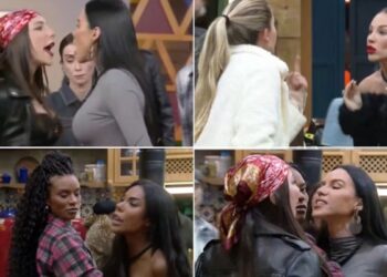 Competição de xingamentos, gritaria cara a cara e mais: veja detalhes da madrugada caótica de A Fazenda 17