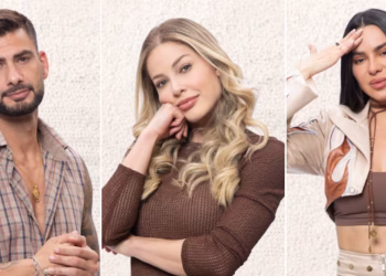 Nizam Hayek, Saory Cardoso e Tàmires Assîs estão na quinta Roça de A Fazenda 17