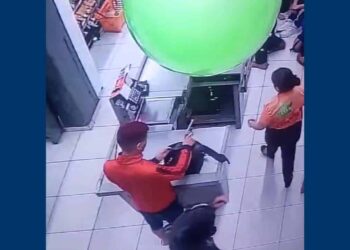 Trio armado assalta supermercado em Rio Branco e leva R$ 4 mil, dois suspeitos são presos