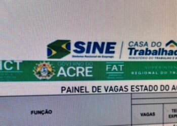 Sine Acre oferece mais de 100 vagas de emprego nesta sexta-feira