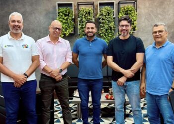 Aberson Carvalho, recebeu o empresário Marcelo Moura, para consolidar a parceria de sempre