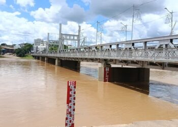 Nível do Rio Acre recua 1,03 metro e fica abaixo da cota de alerta em Rio Branco