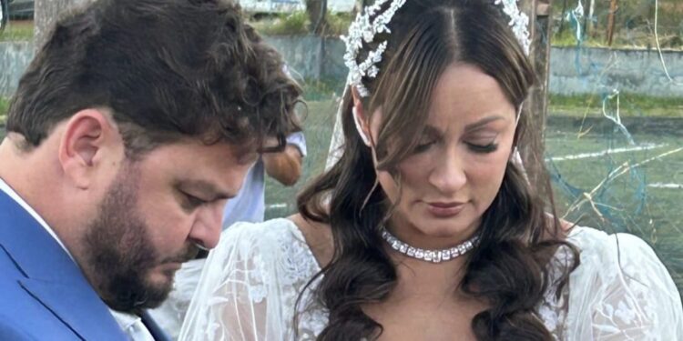 ENLACE MATRIMONIAL do empresário David Calixto e da Dra. Aline Cremonez